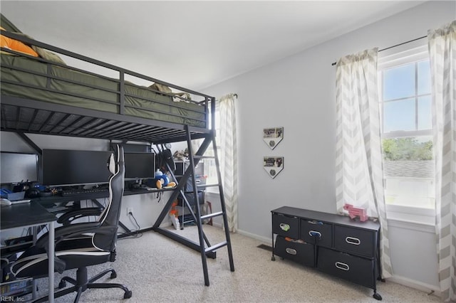 2809 Cedar Cove Ln, Chesapeake, VA 23323 - bedroom featuring baseboards, a desk, and light colored carpet