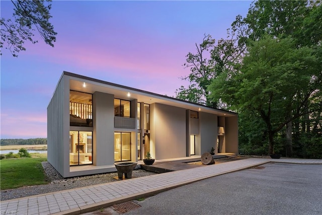 1336 Moyer Rd, Newport News, VA 23606 - view of front of home with a balcony and a water view