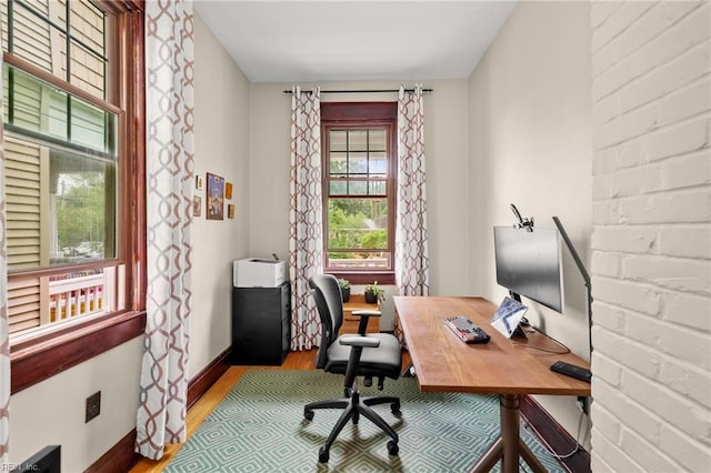 226 Lucile Ave, Norfolk, VA 23504 - office with wood finished floors and baseboards