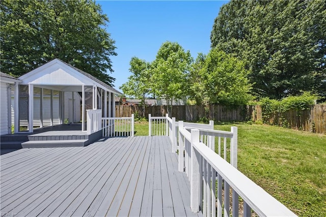 808 Williams Ave, Chesapeake, VA 23323 - view of deck