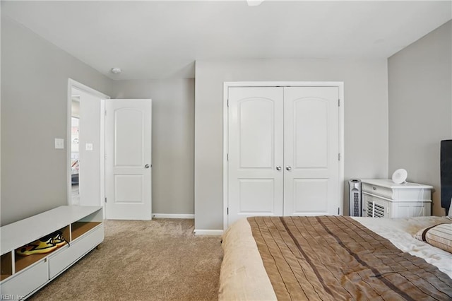 105 Christophers Ln, Hampton, VA 23666 - carpeted bedroom featuring a closet and baseboards