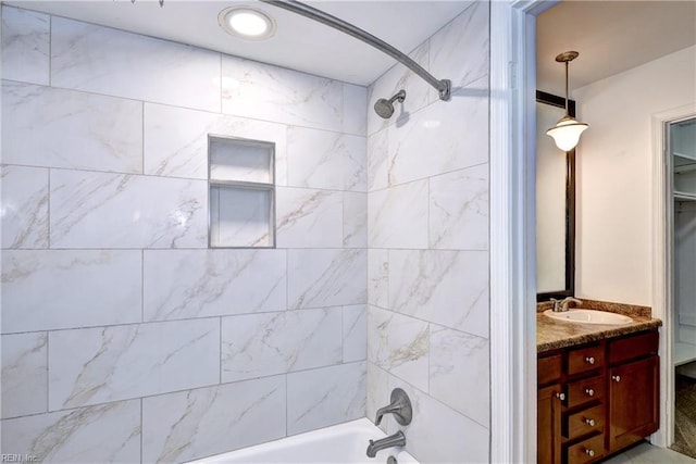 376 Merrimac Trl Unit 211, Williamsburg, VA 23185 - full bathroom with vanity and tub / shower combination