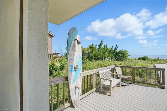 1222 E Ocean View Ave Unit 302, Norfolk, VA 23503 - view of wooden deck