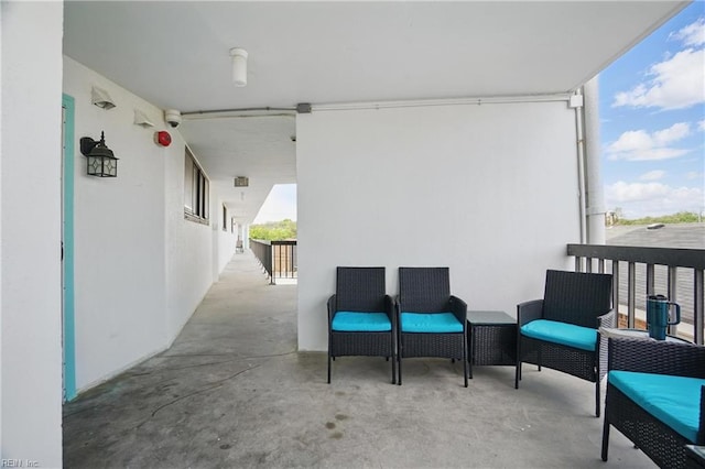 1222 E Ocean View Ave Unit 302, Norfolk, VA 23503 - view of patio featuring a balcony