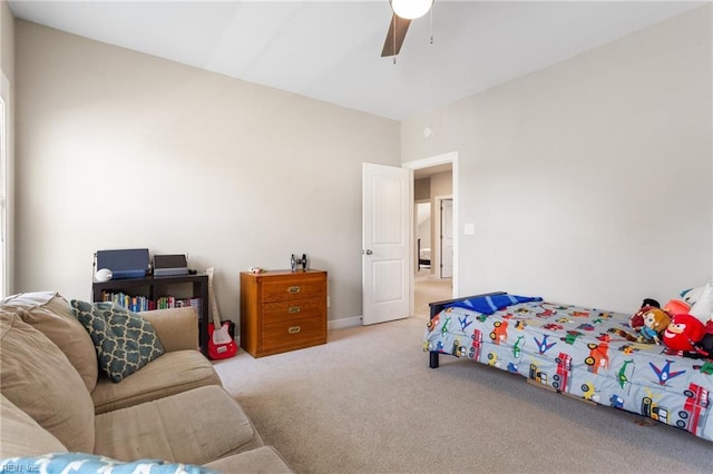 2316 William D Lee Ct, Virginia Beach, VA 23456 - bedroom with carpet and a ceiling fan