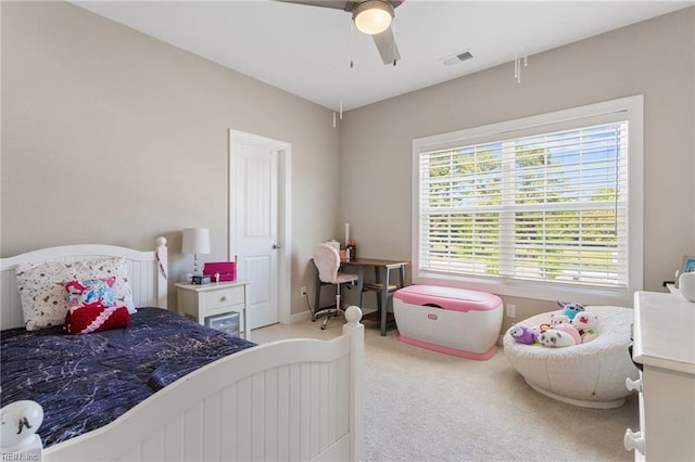 2316 William D Lee Ct, Virginia Beach, VA 23456 - carpeted bedroom with ceiling fan and baseboards
