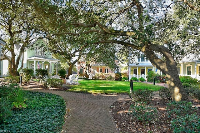 9527 24th Bay St, Norfolk, VA 23518 - view of home's community with a yard