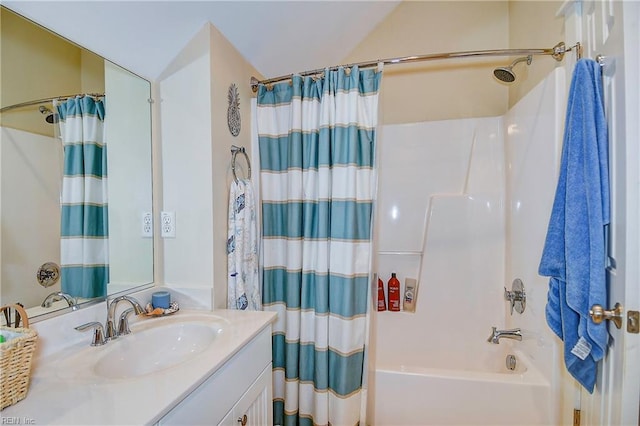 9527 24th Bay St, Norfolk, VA 23518 - bathroom featuring shower / bath combo and vanity