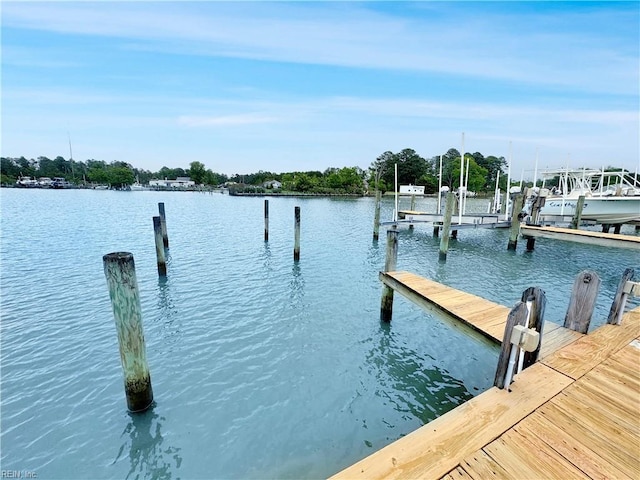 564 Riverside Dr, Lancaster, VA 22503 - dock area featuring a water view and boat lift