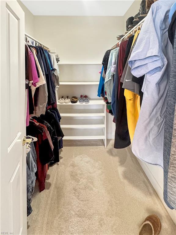 564 Riverside Dr, Lancaster, VA 22503 - spacious closet featuring carpet flooring