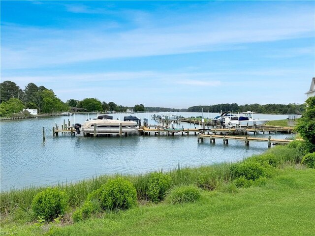 564 Riverside Dr, Lancaster, VA 22503 - dock with a water view