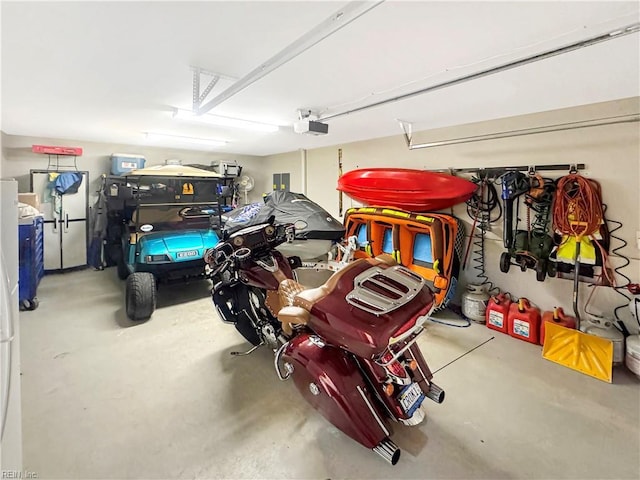564 Riverside Dr, Lancaster, VA 22503 - garage with a garage door opener