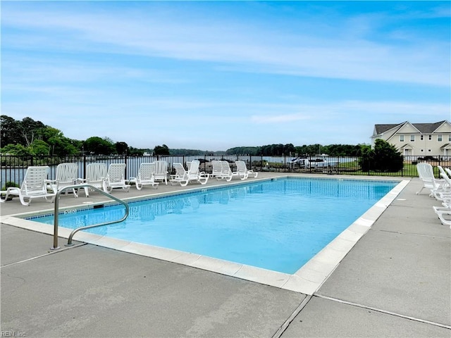 564 Riverside Dr, Lancaster, VA 22503 - community pool with fence and a patio area