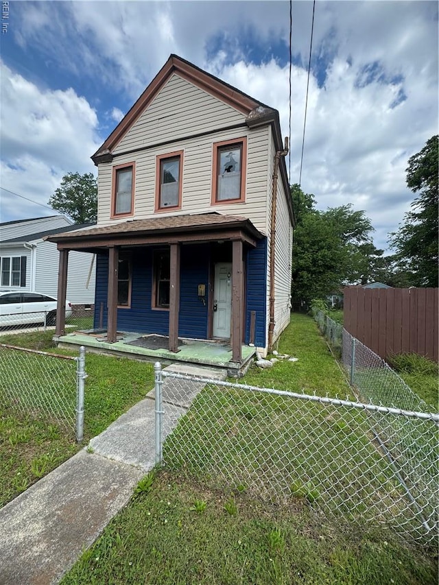 717 21st St, Newport News, VA 23607 - view of front of home featuring a porch