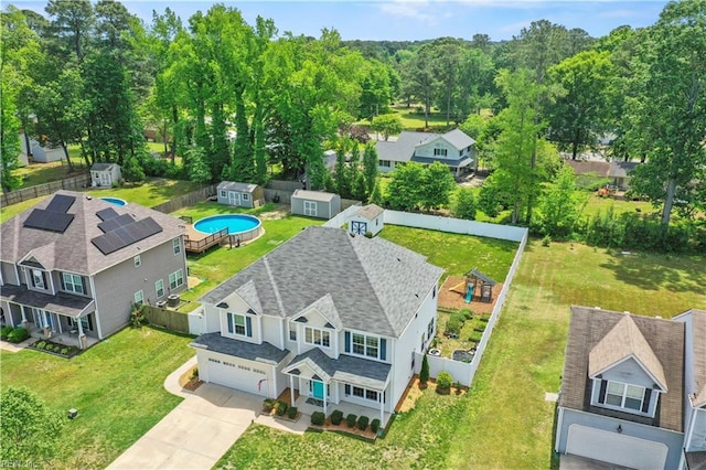 6884 Emerson Ln, Hayes, VA 23072 - view of subject property with a pool area