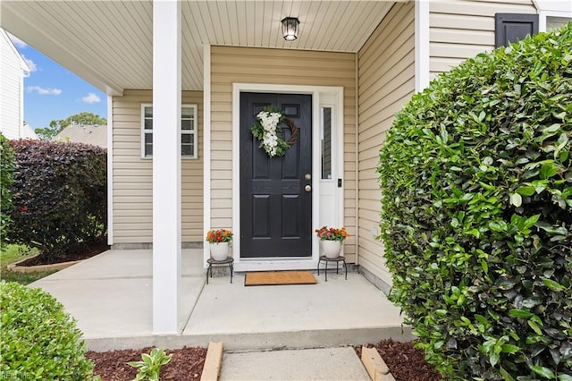 825 Wyemouth Dr, Newport News, VA 23602 - entrance to property featuring a porch