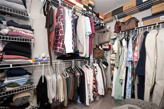 1951 Flintshire Dr, Chesapeake, VA 23323 - walk in closet featuring carpet floors