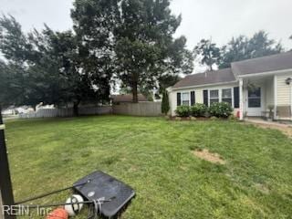 view of yard