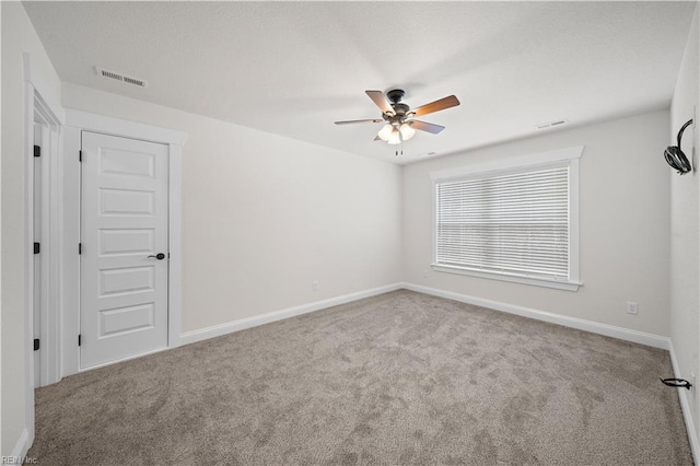 5376 Kenmere Ln, Smithfield, VA 23430 - carpeted spare room with ceiling fan and baseboards