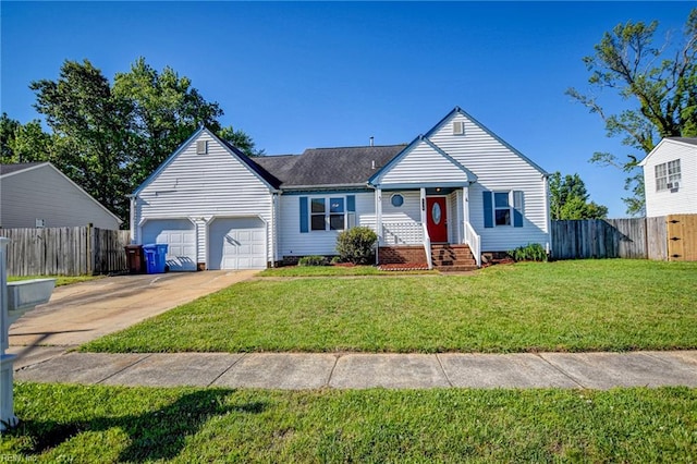 536 Willow Bend Dr, Chesapeake, VA 23323 - bungalow-style home featuring an attached garage, driveway, and a shingled roof
