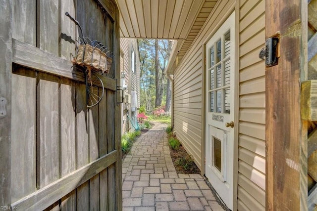 view of property exterior