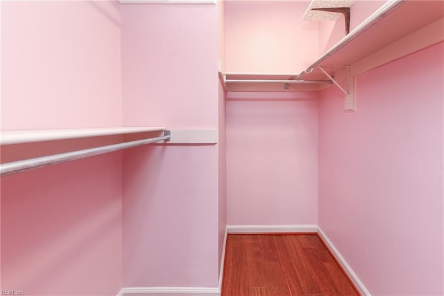 5191 Cypress Point Cir, Virginia Beach, VA 23455 - spacious closet featuring wood finished floors