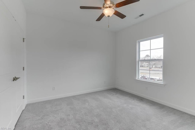 905 Cooper Ln, Chesapeake, VA 23320 - unfurnished room featuring carpet floors, ceiling fan, and baseboards