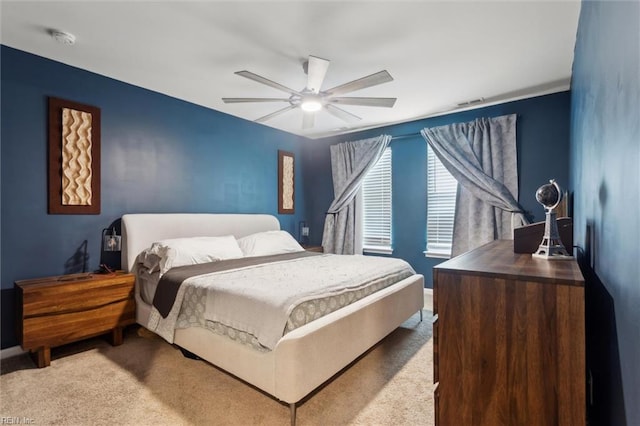 1502 Independence Blvd, Newport News, VA 23608 - bedroom with carpet flooring, a ceiling fan, and baseboards