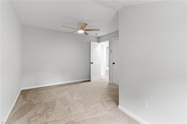 1512 Shell Rd, Chesapeake, VA 23323 - carpeted spare room with a ceiling fan and baseboards