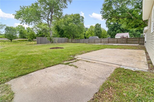 1512 Shell Rd, Chesapeake, VA 23323 - view of yard featuring a patio area