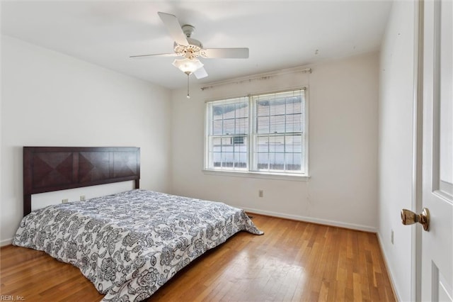 611 Windemere Rd, Newport News, VA 23602 - bedroom featuring wood finished floors, baseboards, and ceiling fan