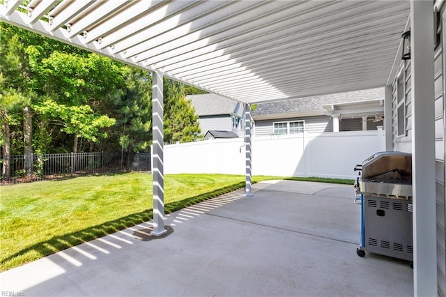 219 Dunway Ln, Chesapeake, VA 23323 - view of patio with area for grilling