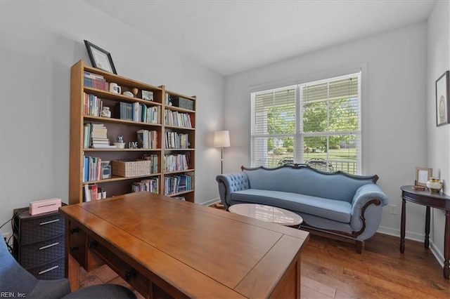 7935 Patriots Landing Pl, Quinton, VA 23141 - office space featuring wood finished floors and baseboards