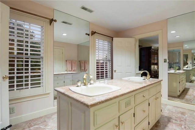 111 Riverside Dr, Suffolk, VA 23435 - full bath with double vanity and baseboards