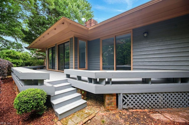 38 Yeardleys Grant, Williamsburg, VA 23185 - view of wooden terrace