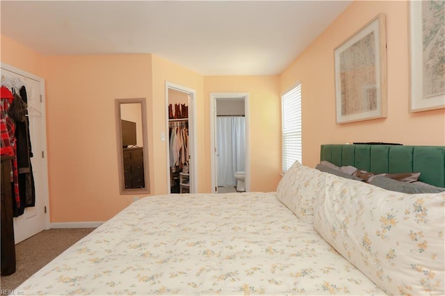 823 Jessie Cir, Newport News, VA 23608 - bedroom with a spacious closet, carpet flooring, a closet, and baseboards
