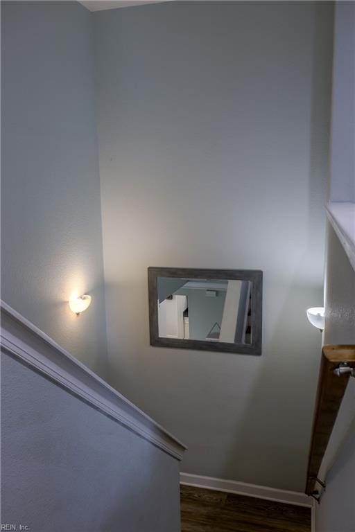 3218 Pretty Lake Ave Unit A, Norfolk, VA 23518 - detailed view of wood finished floors and baseboards