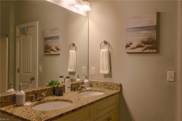 3216 Pretty Lake Ave Unit B, Norfolk, VA 23518 - full bathroom featuring double vanity