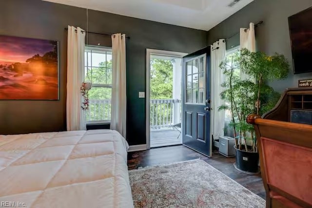 3216 Pretty Lake Ave Unit B, Norfolk, VA 23518 - bedroom featuring access to outside