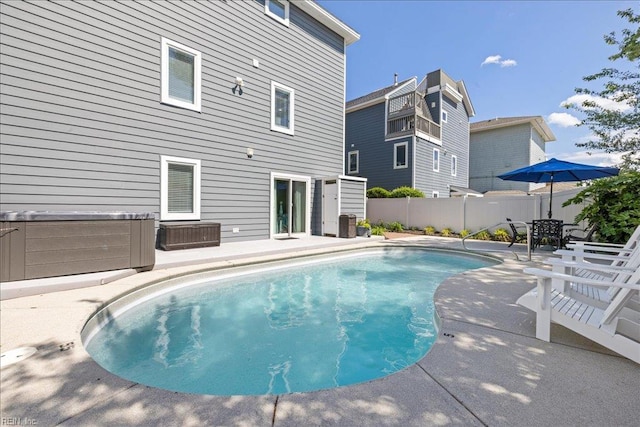 609 S Atlantic Ave, Virginia Beach, VA 23451 - view of swimming pool featuring a patio