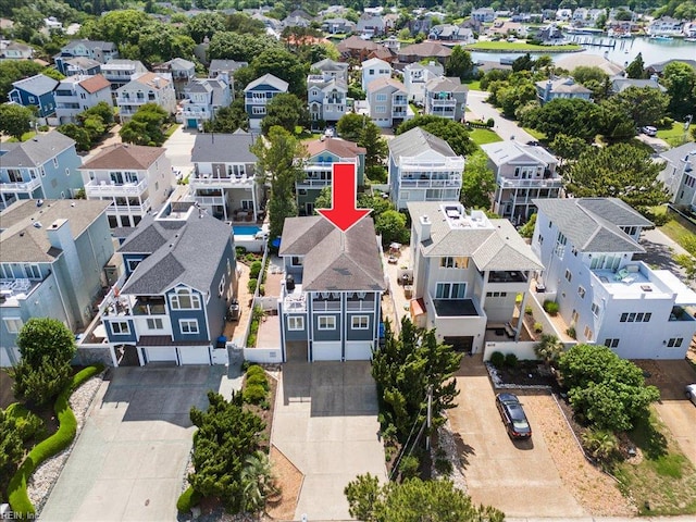 609 S Atlantic Ave, Virginia Beach, VA 23451 - aerial perspective of suburban area