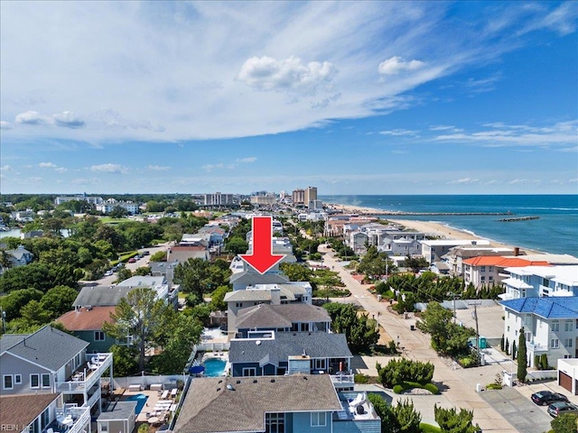 609 S Atlantic Ave, Virginia Beach, VA 23451 - drone / aerial view of a large body of water