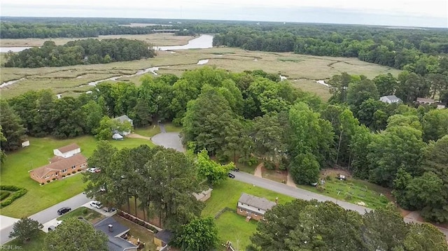 1237 Peachtree Dr, Suffolk, VA 23434 - aerial overview of property's location featuring rural landscape