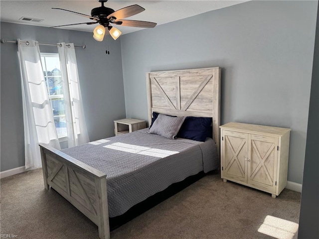 5305 Sports Club Run Unit 403, Suffolk, VA 23435 - carpeted bedroom with baseboards and ceiling fan
