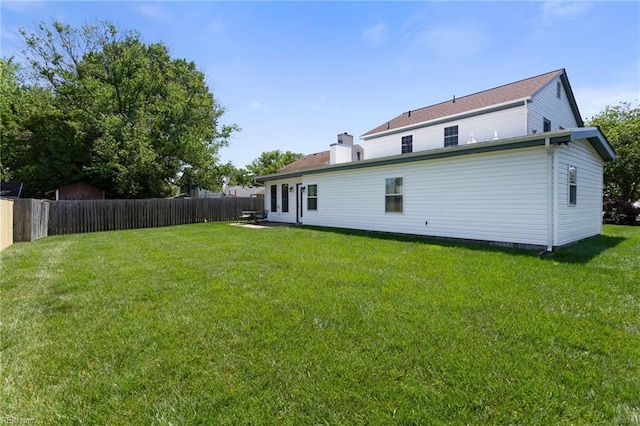 12 Critzos Ct, Hampton, VA 23669 - rear view of house featuring a chimney
