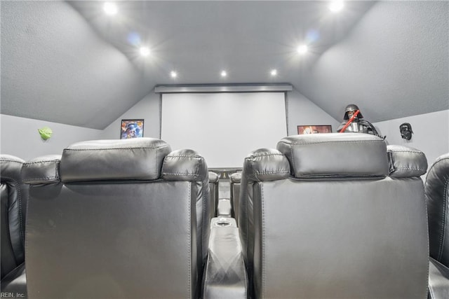 4030 Evan Cir, Suffolk, VA 23435 - home theater with lofted ceiling and recessed lighting