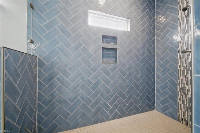 4030 Evan Cir, Suffolk, VA 23435 - bathroom featuring a tile shower