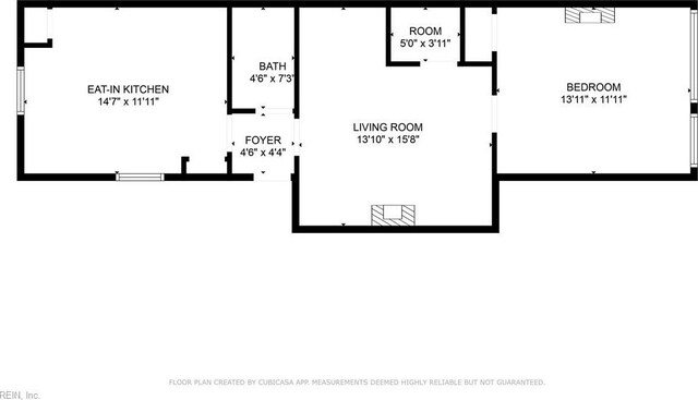 344 Maryland Ave, Portsmouth, VA 23707 - floor plan / room layout