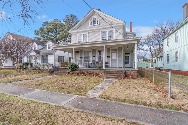 344 Maryland Ave, Portsmouth, VA 23707 - view of front of house featuring a porch