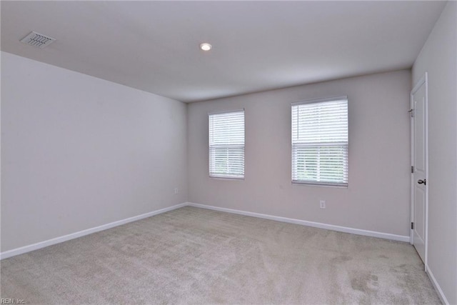 307 Lorraine Dr, Williamsburg, VA 23185 - carpeted empty room featuring baseboards and recessed lighting